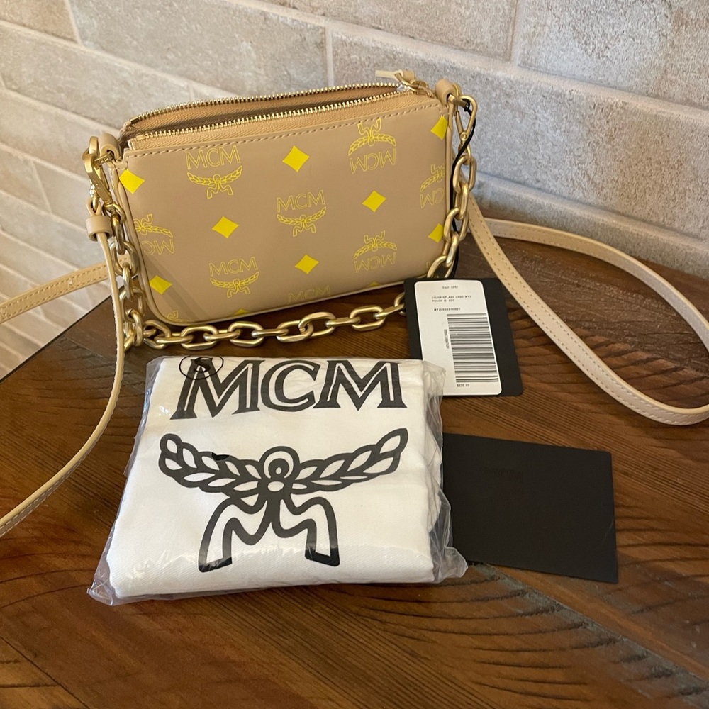 MCM's Color Splash pouch mini - Picture 5 of 11